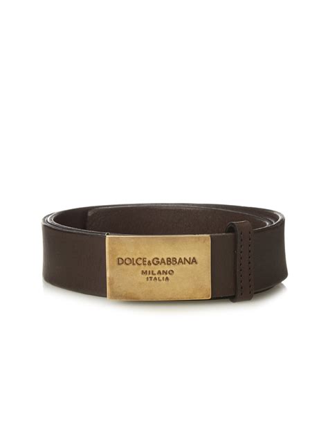 ceinture homme dolce gabbana|Men's belts: leather belts, with logos .